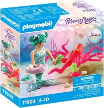 Playmobil Princess Magic - Русалка с променящ цвета си октопод — 71503