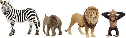 Фигури на африкански животни - Schleich - От серията Wild Life — 42721