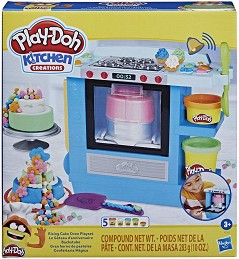 Фурна за торти Play-Doh - Творчески комплект с моделин от серията Kitchen — F1321