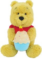 Плюшена играчка Мечо пух с къпкейк- Disney Plush - На тема Мечо Пух — PDP2001065
