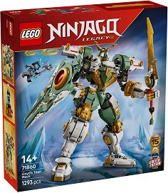 LEGO Ninjago - 15-та годишнина: Роботът-титан на Лойд - Детски конструктор — 71860