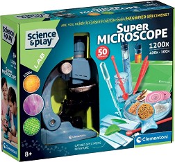 Микроскоп за експерименти - Clementoni - От серията Science — 75100