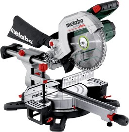 Акумулаторен циркуляр с герунг Metabo KGS 18 LTX BL 254 - С аксесоари, без батерия и зарядно
