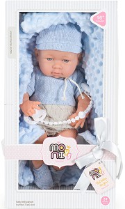 Кукла бебе с аксесоари - Moni - С височина 41 cm — 8530