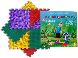 Гора - Детски ортопедичен пъзел-килим от 8 части — Ortho Puzzle