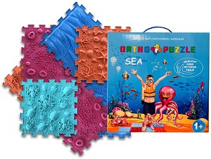 Море - Детски ортопедичен пъзел-килим от 8 части — Ortho Puzzle