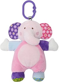 Слонче - Плюшена играчка за детска количка или легло — Lorelli 10191380005