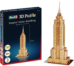 Емпайър Стейт Билдинг - 3D картонен пъзел от 24 части — Revell 00119