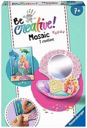 Мозайка Русалка - Ravensburger - Творчески комплект от серията Be Creative — 18239
