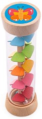 Дървена играчка Bigjigs Toys - Дъжд в градината — BB550