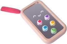 Музикален смартфон - Детска дървена играчка — Classic World CW53627