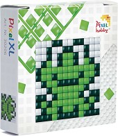 Мозайка с пиксели Жаба - Pixelhobby - Творчески комплект — 30206-Frog