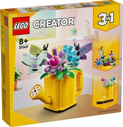 LEGO Creator - Цветя в лейка 3 в 1 - Детски конструктор — 31149
