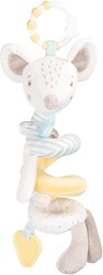 Мека играчка Kikka Boo - С гризалка и дрънкалка, от серията Joyful Mice — 31201010373