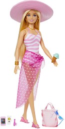 Кукла Барби на плаж - Mattel - На тема Barbie — HPL73