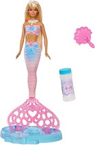 Кукла Барби Русалка със сапунени мехурчета - Mattel - На тема Barbie — JLW56