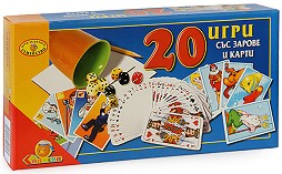 20 игри със зарове и карти — Славена