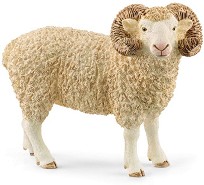 Фигурка на бял овен - Schleich - От серията Farm World — 13937