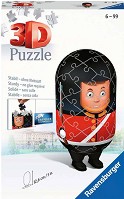 Кралски гвардеец - 3D пъзел от 54 пластмасови части — Ravensburger 11252