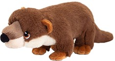 Екологична плюшена видра - Keel Toys - От серията Keeleco — SE6702