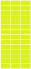   - 1050     50 x 25 mm - 