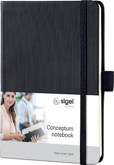 Тефтер Sigel - 10,8 × 15,1 см, на редове от серията Conceptum