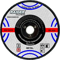 Диск за метал Raider - ∅ 115 / 1.6 / 22.2 mm от серията Power Tools - 