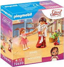 Playmobil Spirit - Малката Лъки и майка ѝ Милагро — 70699