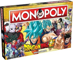 Монополи - Dragon Ball Super - Семейна бизнес игра — Winning Moves