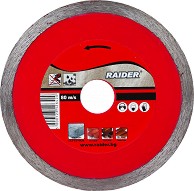 Диамантен диск за мокро рязане Raider Wet RD-DD09 - ∅ 115 / 2 / 22.2 mm от серията Power Tools - 