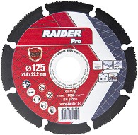 Диск за ъглошлайф Raider Carbide Multi Wheel - ∅ 125 / 1.4 / 22.2 mm от серията Power Tools - 