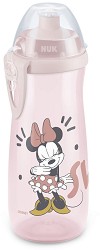 Неразливащо се спортно шише NUK Sports Cup First Choice - 450 ml, на тема Мики Маус и приятели, 24+ м - продукт