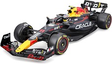 Метална количка Oracle Red Bull Racing RB19 - Bburago - С мащаб 1:18 — 18/18003