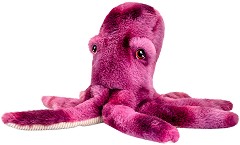 Екологичен плюшен октопод - Keel Toys - От серията Keeleco — SE1016