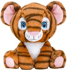 Плюшен тигър - Keel Toys - От серията Keeleco — SE1218