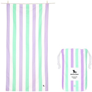 Бързосъхнеща плажна кърпа Dock & Bay Summer - 160 x 90 cm - 