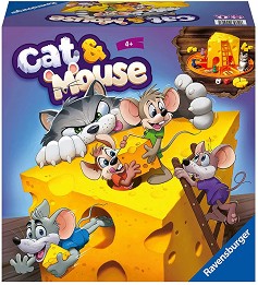 Котка и мишка - Детска състезателна игра — Ravensburger 24558