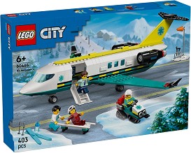 LEGO City - Въздушна линейка за спешни случаи - Детски конструктор — 60465