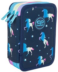 Несесер с ученически пособия Jumper 3 - Cool Pack - С 3 отделения от серията Unicorns — F067670