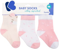 Детски чорапи Kikka Boo Hippo Dreams - 3 чифта - продукт