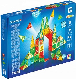 Магнитен конструктор Разноцветни плочки - Geomag — 4104