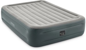 Надуваемо легло Intex Essential Rest - 152 / 203 / 46 cm, с вградена помпа - 