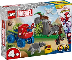 LEGO Marvel Spidey - Спасителна дино машина на отбора на Спайди - Детски конструктор — 11199
