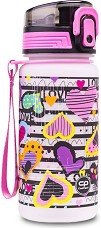 Детска пластмасова бутилка Cool Pack Brisk - С вместимост 400 ml от серията Diary — Z17936