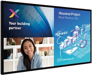   55" 4K Philips C-Line - 126.4 / 73.5 / 8.8 cm - 