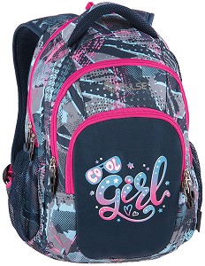 Ученическа раница Pulse Happy Girl - От серията Teens — 121834