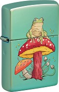 Ветроустойчива запалка Zippo Mystical Frog Design