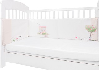 Обиколник за бебешко легло Kikka Boo - За легла 60 x 120 или 70 x 140 cm, от серията My Home - продукт
