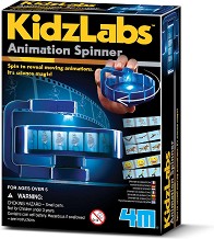Анимационен зоетроп - 4M - От серията Kidz Labs — 4m-03478
