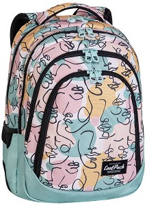 Ученическа раница Cool Pack Drafter - От серията Art Deco — E10576